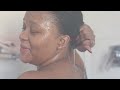 Relaxed hair wash day  💦| Shampoo, deep condition | Blow dry & Moisturise