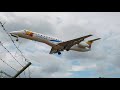 Aterrizaje en la  Pista 25 del Aeropuerto German Olano Puerto Carreño SKPC/PCR ERJ145 FAC1171/HK4525