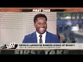 I would put Tom Brady even HIGHER! - Tannenbaum talks LeBron-Brady on ESPN 100 list | First Take