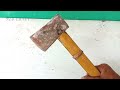 5 Minutes‼️MAKING A STRONG BAMBOO AXHANDLE || DIY