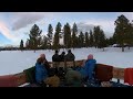 Double Arrow Ranch Evening Ranch Sleigh Ride - Seeley Lake MT in Glacier Country - 360 Experience