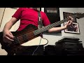 Welcome To The Jungle Bass Cover isolated bass cover