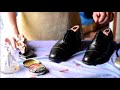 How to mirrorshine Berwick captoe oxford. ASMR. Shoeshine