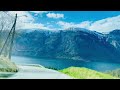 OUR JOURNEY UP TO STEGSTEIN VEIW POINT AURLAND NORWAY 🇳🇴 -WHAT A MAJESTIC VIEW OF THE AURLANDFJORD