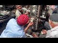 Rebuilding Straight 6-Cylinder Seized Diesel Engine  || Our professionals will demonstrate!