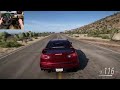 Mitsubishi Lancer Evo X - Forza Horizon 5  | Steering Wheel Gameplay