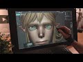 How I Sculpt a Character in 5 minutes - Princess Link [The Legend of Zelda: Breath of the Wild]