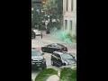 Smoke Grenade Incident in Savannah Georgia