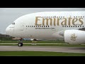 (4K VIDEO) 23L DEPARTURES AT MANCHESTER AIRPORT #aviation #airport