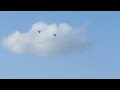 Hawker Hunter and F-86 Sabre over Dublin