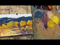 When To Use A Palette Knife - A Landscape Painting Tutorial