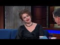 Helena Bonham Carter Spills The Tea To Stephen Colbert