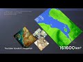 Video game MAPS - 3D comparison (2016)