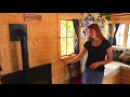 Off-Grid Tiny House TOUR: Fy Nyth Nestled in Wyoming Mountains