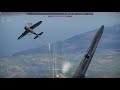 War Thunder Air RB 1v1 (Bf 109F vs P-47D) UNPROFESSIONAL Gameplay