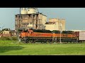 Racing a BNSF Local… And winning! - New York Mills-Wadena, MN - 072524