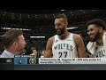 Karl-Anthony Towns PRAISES Rudy Gobert after Game 7 win over the Nuggets | NBA on ESPN