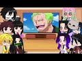 Demon Slayer react to Zoro