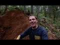 The MEGA Drop: My Craziest Trail Building Experience!