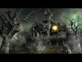 5 Hours Spooky Halloween Castle with Rain, Thunder, and Ghost Sounds