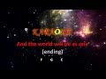 Imagine - john Lennon Karaoke song playback instrumental original key with chords and lyrics