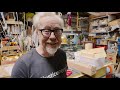 Adam Savage Reorganizes His Workshop's Material Storage!