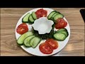 BBQ Salad Platter Healthy salad Fresh salad 🥗 Best for diet plan leading kitchen by sumaira