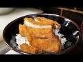 【The Ultimate Pork Cutlet Bowl】 Super Popular Meals at the Local Udon Diner in Japan
