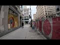 Downtown Sainte-Catherine Construction work 4k Walk Tour