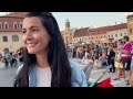 Beautiful Brasov, Romania | 4K walking tour | Brașov