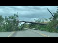 08-27-2020 Lake Charles, LA - Hurricane Laura Winds and Damage