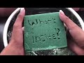 CRUSHING SOAKING FLORAL FOAM GUESS THE COLOR MOST SATISFYING VIDEO