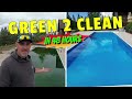 Green to Blue Pool in 24 hours: How to Clean a Green Pool: Pool Cleaning: Cleaning a Swimming Pool