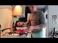 U.K BUSHCRAFT AIR RIFLE SURVIVAL PART 2. Rabbit Stew in the slow cooker
