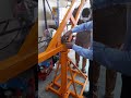 Part-4 Mini Crane lift fitting / Monkey crane installation / building material lift price