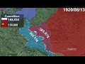 The Polish-Soviet War using Google Earth