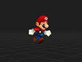 Super Smash Bros. DS Concept - Mario Walking and Running Animations!