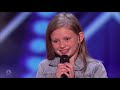 Ansley Burns: 11-Year-Old FIGHTS On After Simon Stops Her! | America's Got Talent 2019