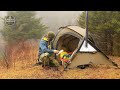 Hot Tent Camping In Cold Temperatures