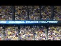 The Wave in het stadion van LA Dodgers in Los Angeles