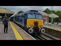 Trains at Basingstoke  (BSK)  │ 09/06/24 │Featuring 57303 + 458526 (4K)