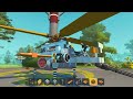 Scrap Mechanic Attack helicopter