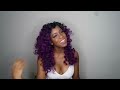 HOW TO CURL SYNTHETIC HAIR |WIG TRANSFORMATION|