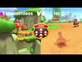 SHROOMLESS vs. NORMAL Mushroom Gorge GAP JUMP! | Mario Kart 8 Deluxe