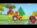 Hop Hop the owl teaches Peck Peck how to use the lift. Baby cartoons for kids. Learning videos.