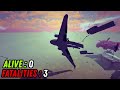 Airplane Crashes and Unplanned Landings on Airport - Besiege