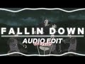 Falling down - audio edit