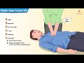 Cardiopulmonary resuscitation (CPR): Simple steps to save a life - First Aid Training video