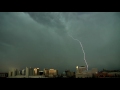 Timelapse thunderstorm moves across Las Vegas valley