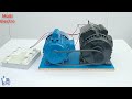 how to generate infinit free energy with two ac motors